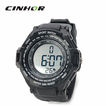 Reloj Digital del deporte con corazón lata más pulsómetro reloj contador para correr actividades exterior w / cinturón de pecho elástica