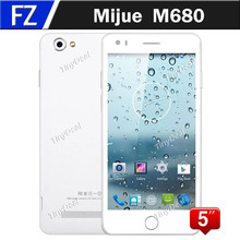 Mijue M680 5.0″ IPS qHD MTK6582 Quad Core Android 4.4 KitKat 3G WCDMA Mobile Phone 13MP CAM 1GB RAM 4GB ROM 5S Phone Russian