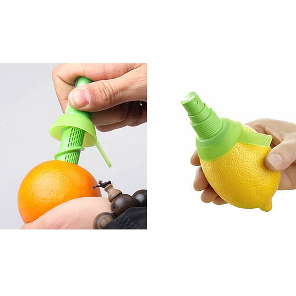 New Arrival Home Kitchen Lemon Juice Sprayer Fruit Citrus Spray Mini Squeezer Hand Juicer Cooking Tool