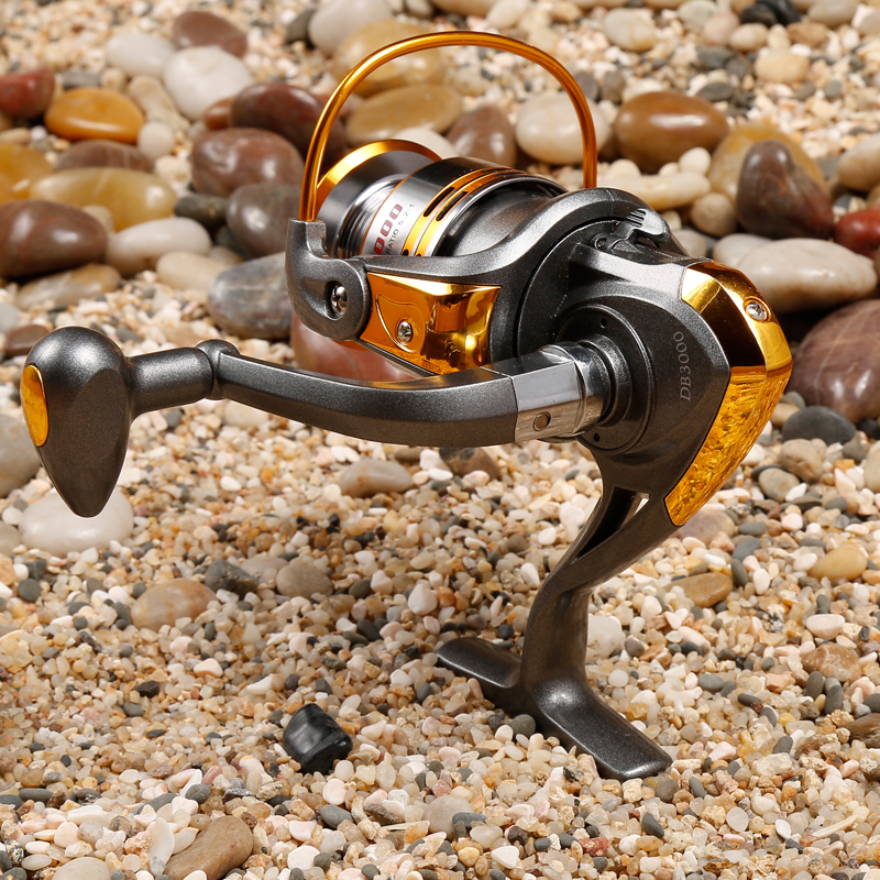 Like Daiwa DB3000 Fishing Reel Metal Head Interchangeable Rock Arm carretilha pesca Series Spinning Reel