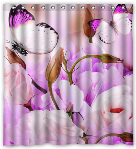 Pink Ross Flying Butterfly Custom Personalized Waterproof