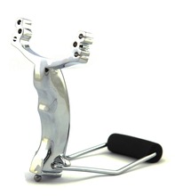 Strong power outdoor sports compound bow and arrow estilingue Silver thunderstorm hunting slingshot shooting tool Bow