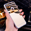 Luxury Mirror Flash Fashion Case For iPhone 7 6 6S Plus 5s 5 SE Soft Clear