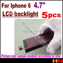 5pcs 4 7 4 7 inch WholeSale Brand New LCD Display Backlight Film For iPhone 6