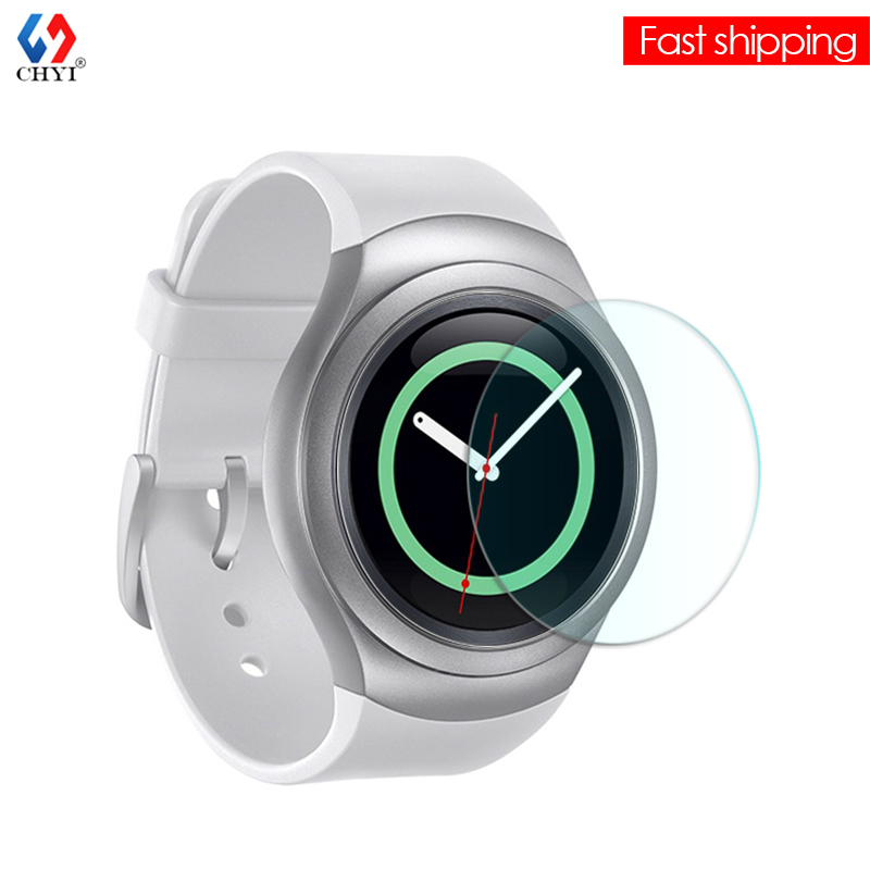 0 2mm 9H Premium Tempered Glass Film For Samsung Gear S2 Watch Explosion proof Cristal Templado