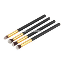 1Set 4pcs 2015 Professional Eye brushes set eyeshadow Foundation Mascara Blending Pencil brush Makeup tool Cosmetic