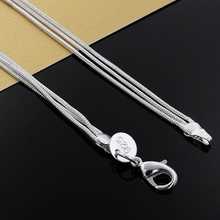 Fine jewelry charm silver plated bead necklace classic high quality fashion accessories priced at direct wholesale
