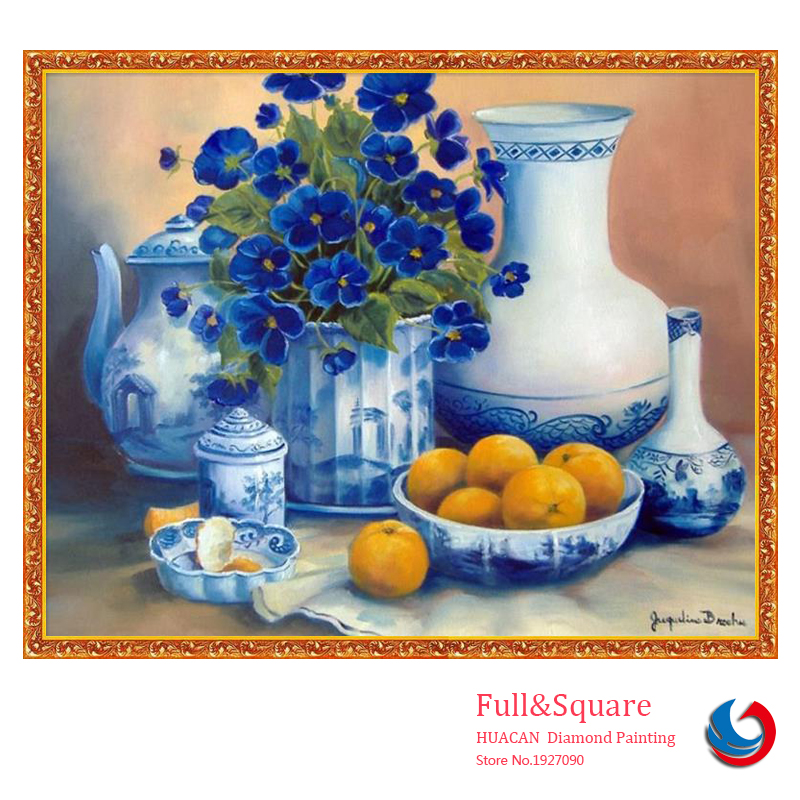 Kitchen Flower Diamond Embroidery 5d Diy Diamond Painting Kits for