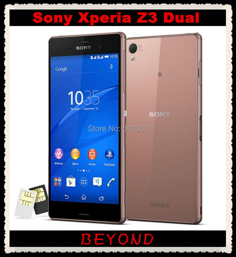 Sony Xperia Z3 ,  GSM 3 G  4 G Android  -  3 GB RAM D6633 5,2 