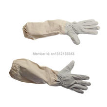 New Pair Beekeeping Goatskin Cape Gloves Long Sleeve Protective Equipment XXL FREE SHIPPING
