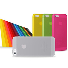 0.3mm Ultra Thin Case for iPhone 5s Slim Matte Transparent Cover Case for iphone 5 cases Free shipping