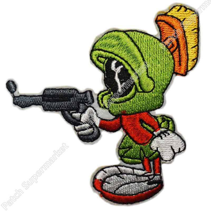 Looney Tunes Series Taz Standing Figure Embroidered Patch Set of 3