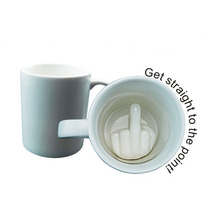 FANTASY Middle Finger Ceramic Mug Coffee Cup up your Mug #FTA2227