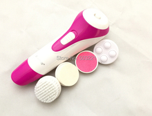 2015 new high quality 4 in1 face care cleaner facial exfoliator electronic massager beauty skin face