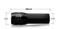 UltraFire 5W 1200LM Mini cree Q5 Zoomable LED Flashlight Adjustable Focus Portable LED Light Lamp Flashlight