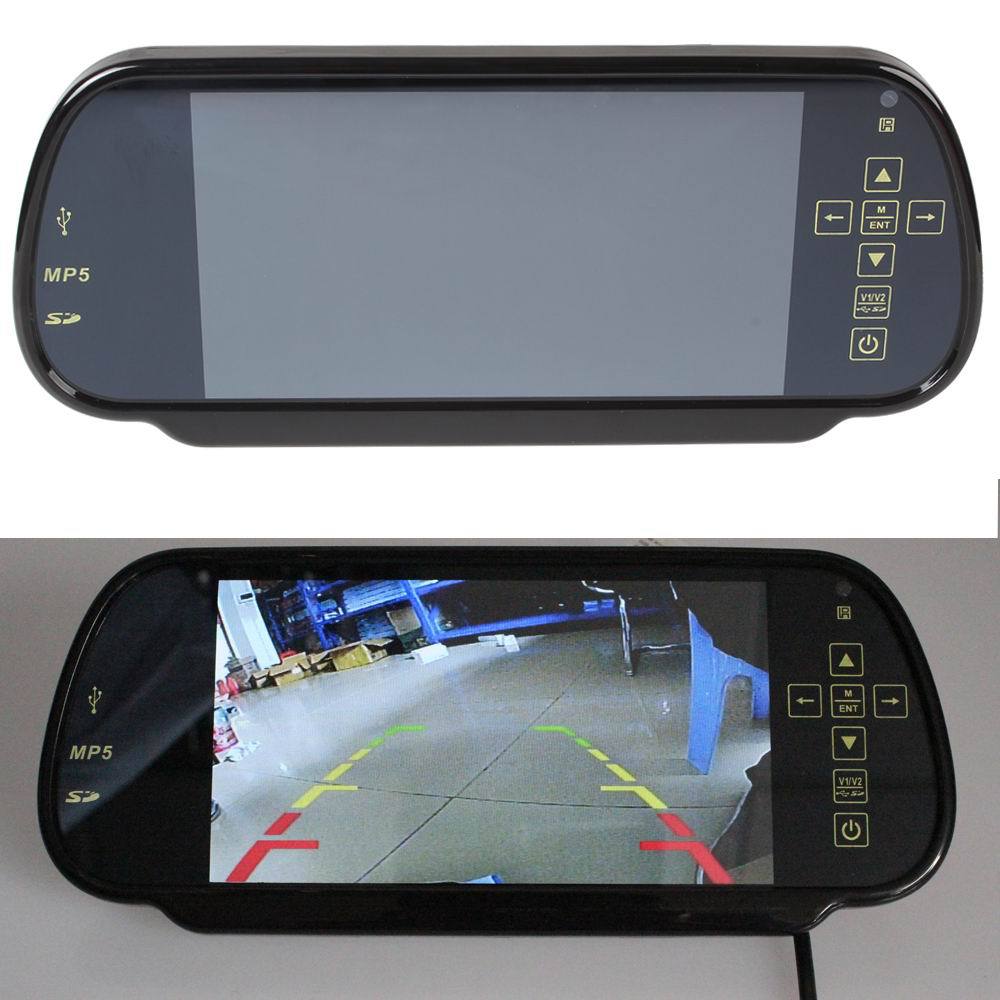 7Inch TFT LCD MP5 Car Rear View Mirror Monitor Auto Vehicle Parking Rearview For Reverse Camera Car accessories 7Inch TFT LCD MP5 Car Rear View Mirror Monitor Auto Vehicle Parking Rearview For Reverse Camera Car accessories