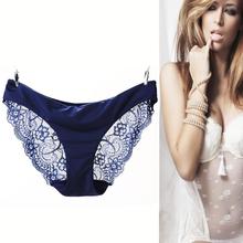 Hot sale!!Lady Sexy Lace Panties women Briefs Seamless Underwear Thong Quality Panties S/M/L Free shiping