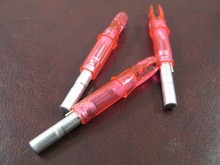 12pcs Automatically Lighted nock compound bow led lighted arrow nock RED for hunting shooting archery