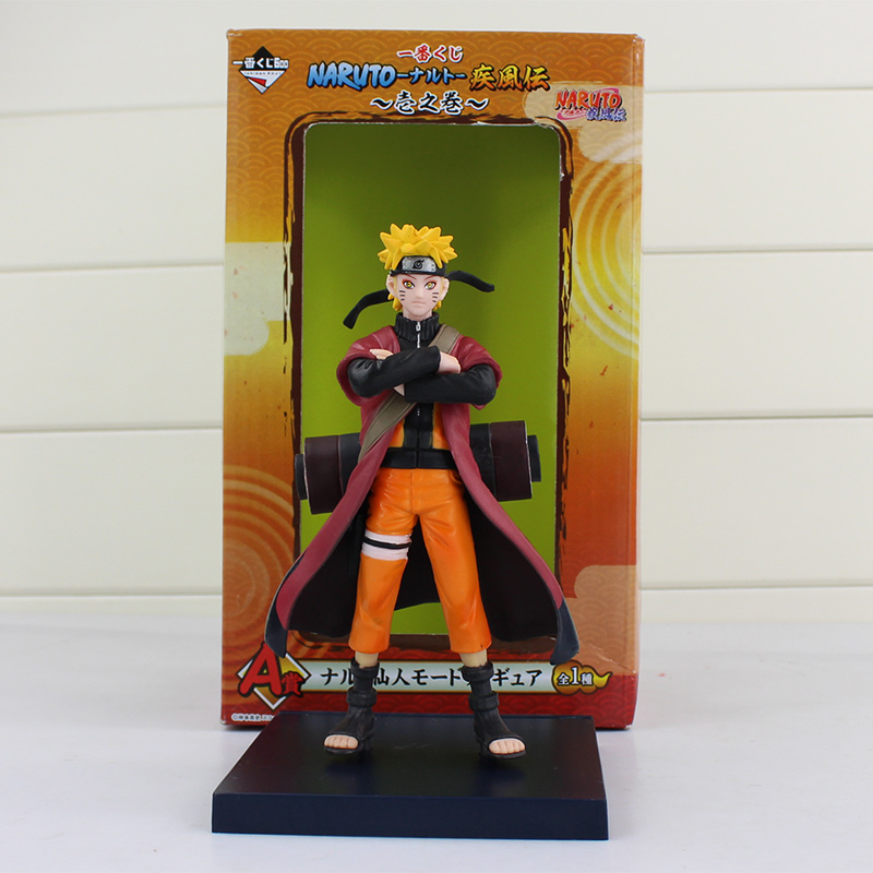 Naruto Uzumaki 1pcs 6'' manpower Mode Naruto doll fairy doll toy box High Quality