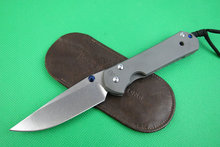 Wild Boar Chris Reeve Sebenza 21 Folding Knife Tactical KnifeD2 Blade With Stone Wash TC4 Titanium