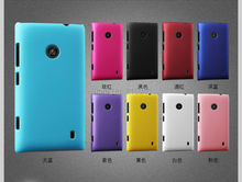 Free Shipping High Quality Rubber Matte Hard Back Case for Nokia Lumia 520 525 Colorful Frosted