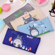4Colors Super Kawaii NEW TOTORO 19*9CM School Pen Pencil BAG Case Pouch ; Cosmetics Purse BAG & Wallet Coin Holder Pouch W2.2