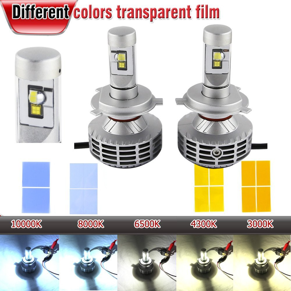 80w Led Headlight Conversion Kit H4 9003 Hb2 LED Bulbs High Low Beam Super Bright Lamp (5)