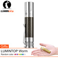 LUMINTOP Prince Stainless Steel 1000 Lumens Cree XM L2 Waterproof 18650 Battery Flashlight With Premium Carbon