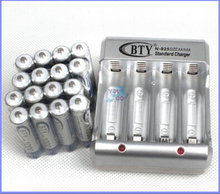 4 шт 3000 mAh AA перезаряжаемый аккумулятор + зарядное устройство комплект