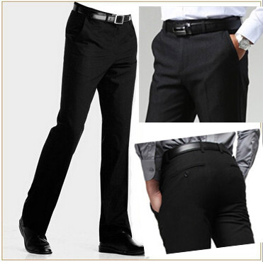 Black Dress Pants Outfit Men