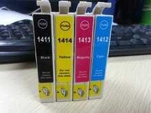 5 SETS free shipping  Ink Cartridge for EPSON T1411 T1412 T1413 T1414 for Epson ME330/ME33/ME350/ME35/ME32/ME320 Printer