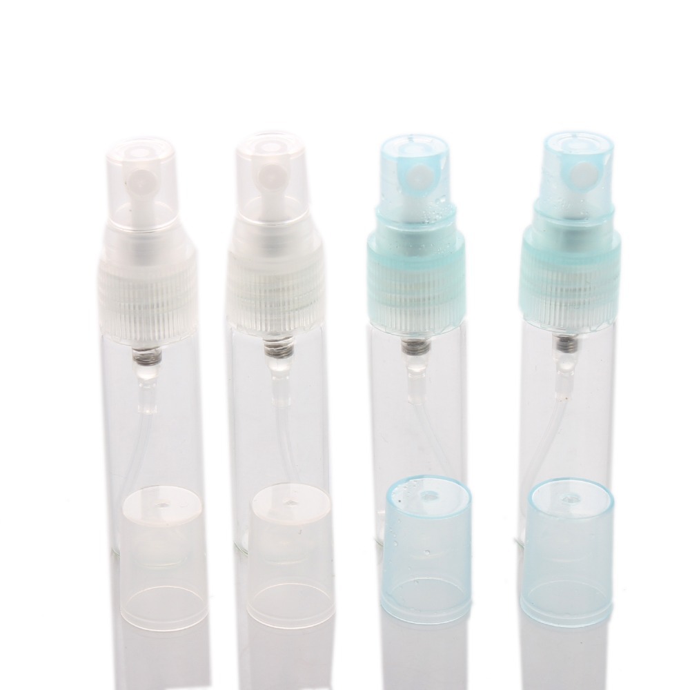 Wholesale 500pcs 5 ml Mini Empty Glass Spray Bottle Refillable Perfume Atomizer Sample Bottle For Travel Free Shipping