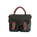 Fashion Trendy Nubuck Small Hand Bag Women 2016 New Three purpose Bag Front Patch Pockets Backpack