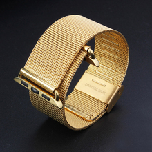 Original Milanese Loop strap Link Bracelet Stainless Steel band for apple watch 42mm 38mm Watchband