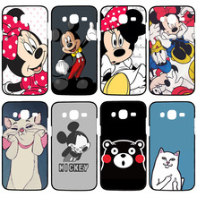 Mickey & Minnie cartoon phone cases for Samsung Galaxy A3 A5 A7 J1 J5 J7 S3 S4 S4Mini S5 S5Mini S6 S6edge case fashion cover