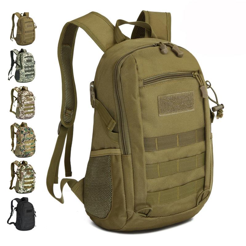 Camping bags Waterproof Molle Backpack Military 3P Gym School Trekking Ripstop Woodland Tactical Gear for meN