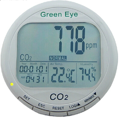 Здесь можно купить  CO2 air quality detector detects carbon dioxide recording instruments Temperature and humidity measuring instrument Thermometer  Инструменты