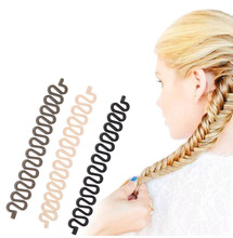 1 PC Professional hair styling tools Useful Fashion braided hair tools Braider hair salon tools Hair Accessories for women