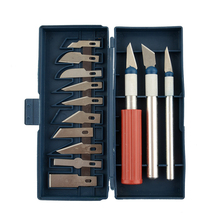 13pcs Multifunction Precision Knife Grave Scribing Razor Tool Set With Case Free Shipping Free Shipping