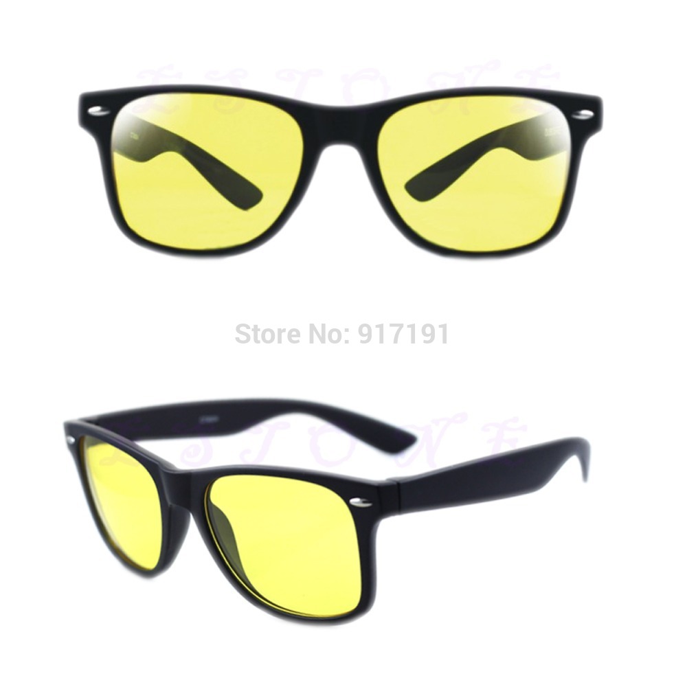 Free Shipping Night-Vision Glasses Uv Protection Lessened Light Driver Driving Special Glasses