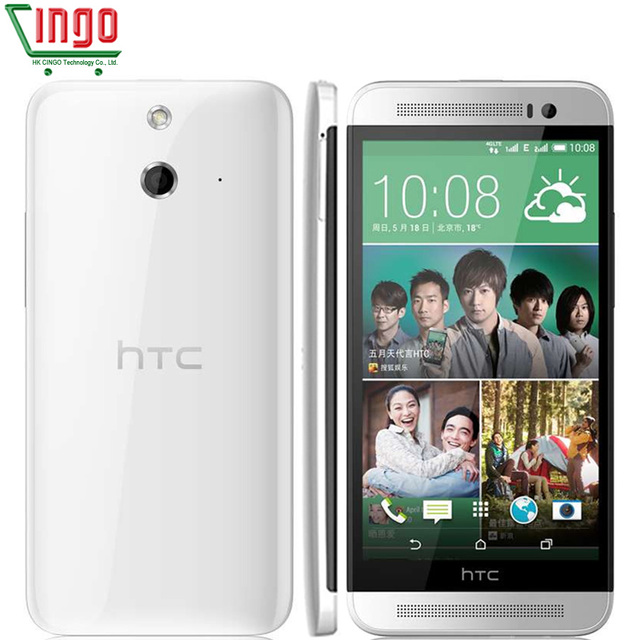 Оригинальный HTC One E8 Версии WW 2 ГБ RAM 16 ГБ ROM Мобильный Телефон Quad core 13MP Камера 5.0 "экран WIFI GPS Восстановленное сотовый телефон
