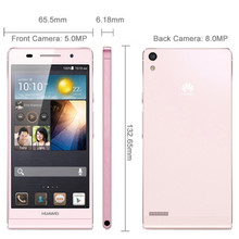 3G Original Huawei Ascend P6 P6S Hi3620 Quad Core 1 6GHz 4 7 inch Android 4