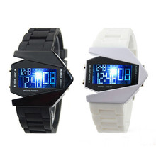2015 New Fashion Designer Novelty LED Display Digital Mens Women Sports Military Oversized Watch Wristwatches 56HJ