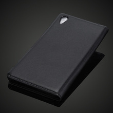 For Sony Xperia Z2 L50W D6503 D6502 Slim View Window Shell Luxury PU Flip Leather Case