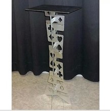 Envío gratis best selling aluminio plegable de aleación tabla objetos mágicos trucos de magia de gran calidad