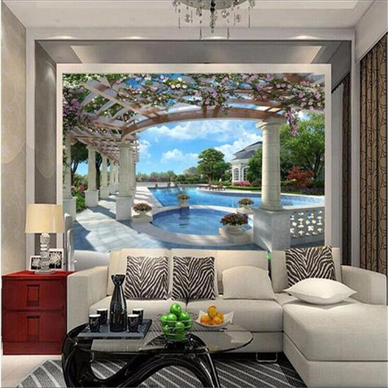Online kopen wholesale 3d behang slaapkamer woonkamer ... Woonkamer behang koper