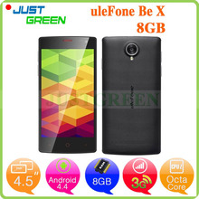 Ulefone Be X Cell Phones 4 5 960X540 MTK6592 Octa Core 1GB RAM 8GB ROM 8MP