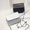 2016 Summer New Candy Colors Small Shoulder Handbags Fashion Rivet Leather Crossbody Women Party Bags High