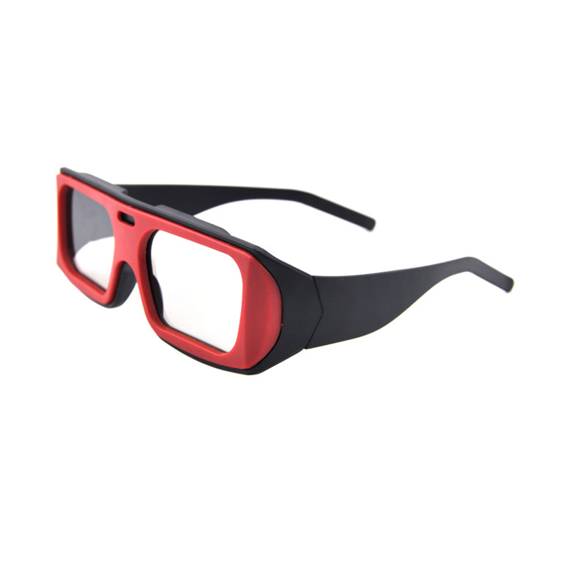 Colorful Frame 0 38mm Thickness Polarized Passive Cinema 3d Glasses For Fpr Lg Cinema 3d Tvs And