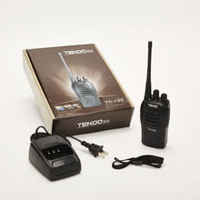 Brand New Arrival TEKOO TK-100 5W Two Way Handheld Portable Walkie Talkie Interphone UHF 400-470MHz Fm Transceiver for 10km